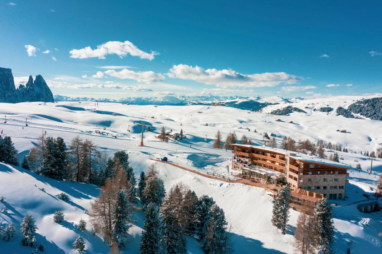 Paradiso Pure.Living Vegan Hotel Alpe Di Siusi Exterior foto